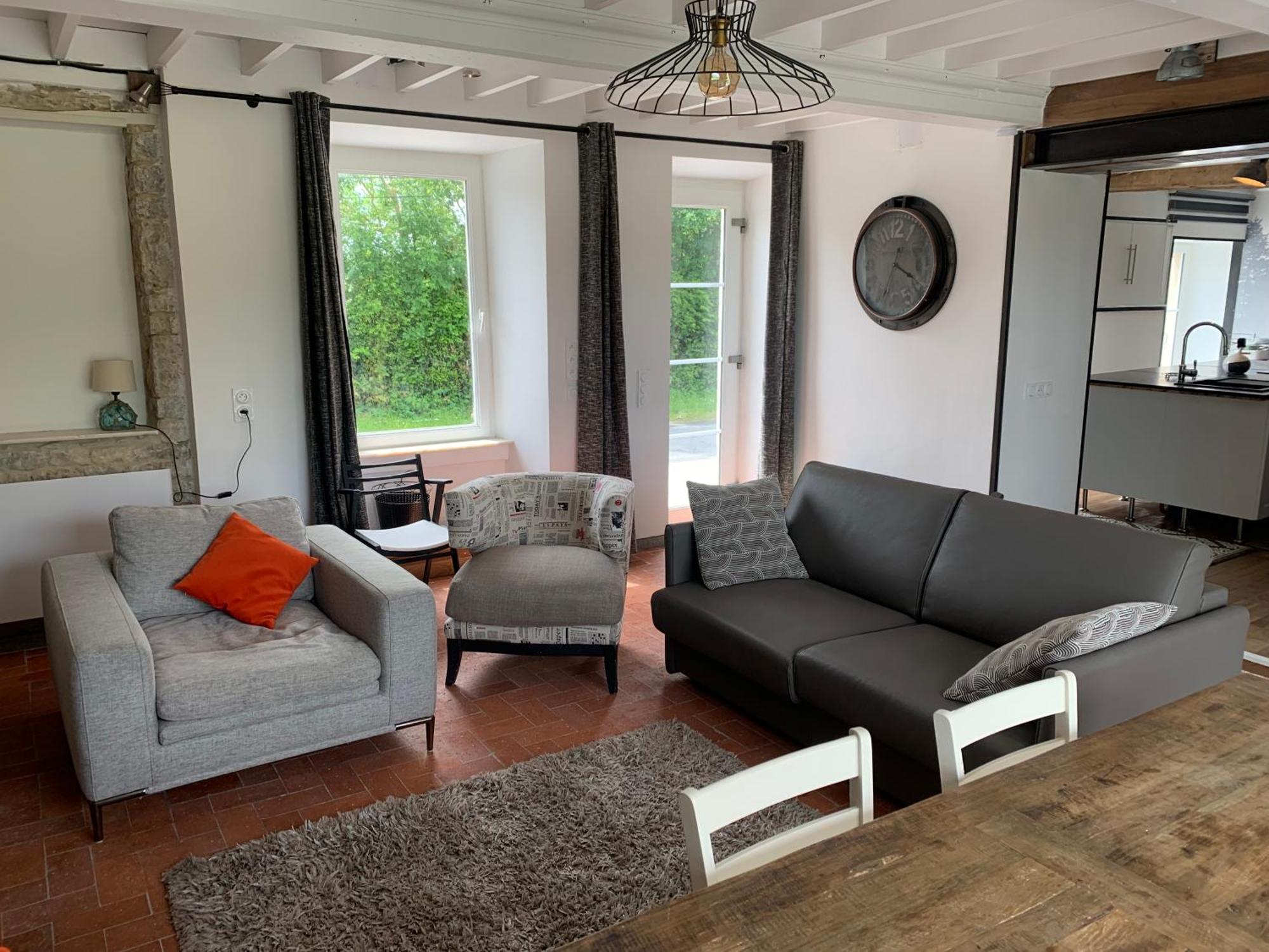 Comfortable House For 6 Guests In Saint-Come-Du-Mont Villa Esterno foto